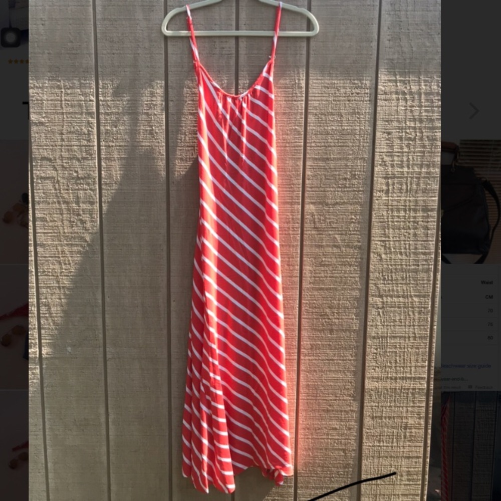 Open back maxi